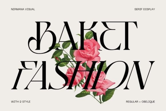 Baket Fashion: The Elegant Typeface for Sophisticated Campaigns