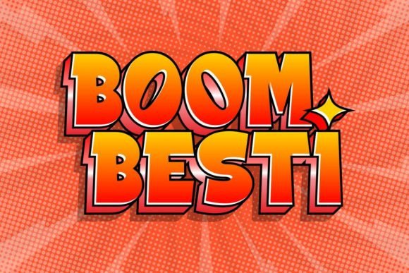 Boom Besti: The Perfect Display Font for Playful Web Design