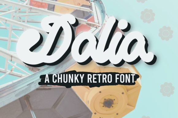 Dalia: A Joyful Display Font for Bold Brand Identity