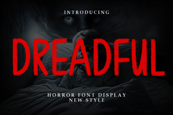Dreadful Handwritten Display Font for Web Design