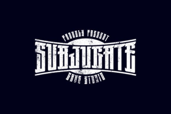 Grvs Subjugate Dark Esport: The Bold Typeface for Modern Brands