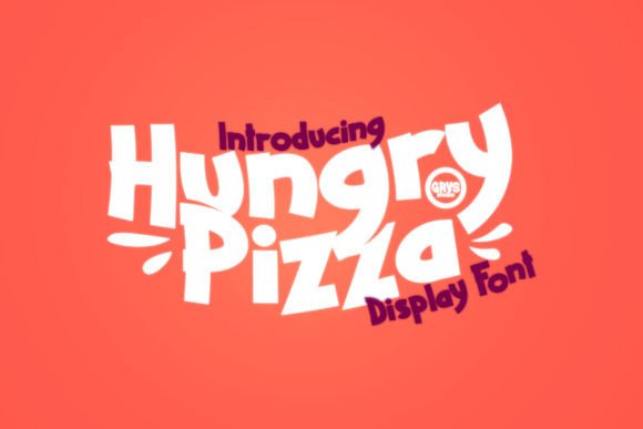 Hungry Pizza: The Perfect Display Font for Small Business Branding