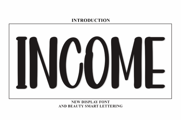 Income: The Elegant Handwritten Font for Creative Makers