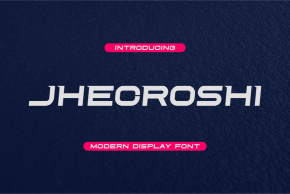 Jhecroshi: The Whimsical Display Font for Creative Makers