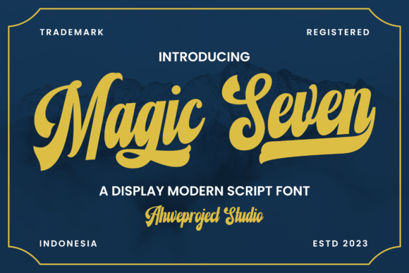 Magic Seven: The Display Typeface for High-Impact Campaigns