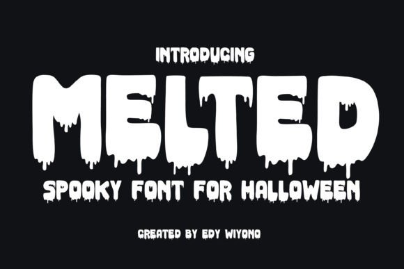 Melted: The Quirky Display Font for Bold Branding Projects