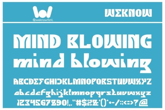 Mind Blowing: The Ultimate Display Font for Modern Web Design