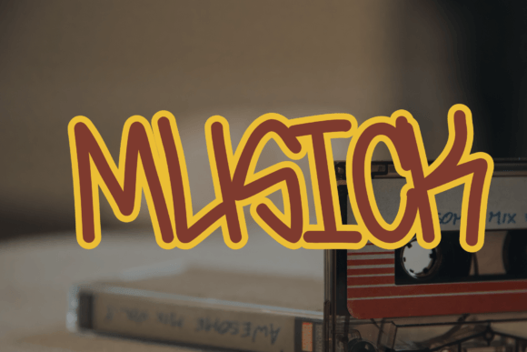 Musick: The Graffiti Display Font That Transforms Digital Brand Identity