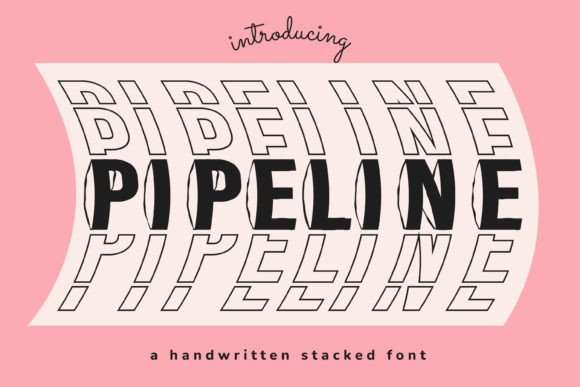 Pipeline Display Font for Modern Web Projects