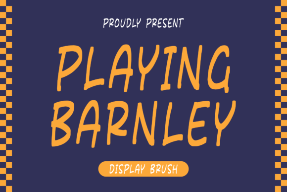 Playing Barnley: A Joyful Display Font for Creative Projects