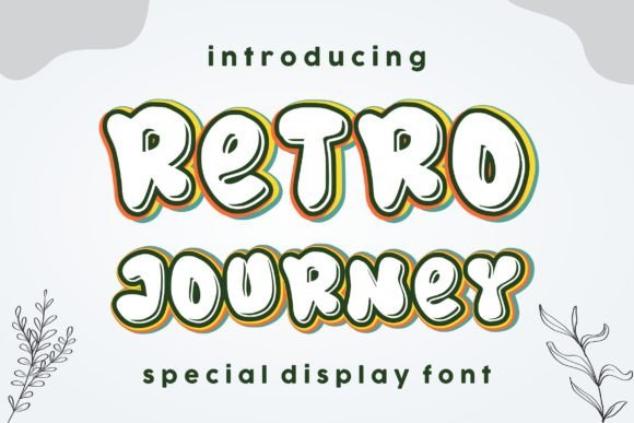Retro Journey: The Perfect Font for Small Business Branding