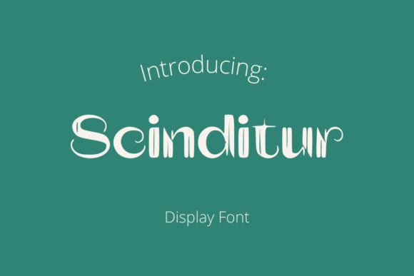 Scinditur: The Modern Typeface for Polished Brand Identity