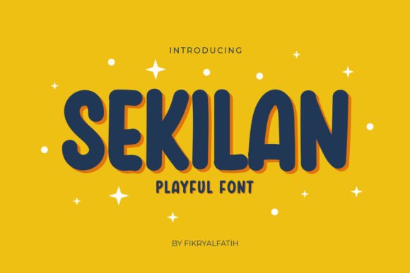 Sekilan: The Handwritten Display Font for Modern Editorial Design