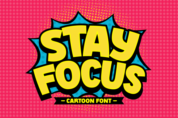 Stay Focus: The Playful Display Font for Scroll-Stopping Campaigns