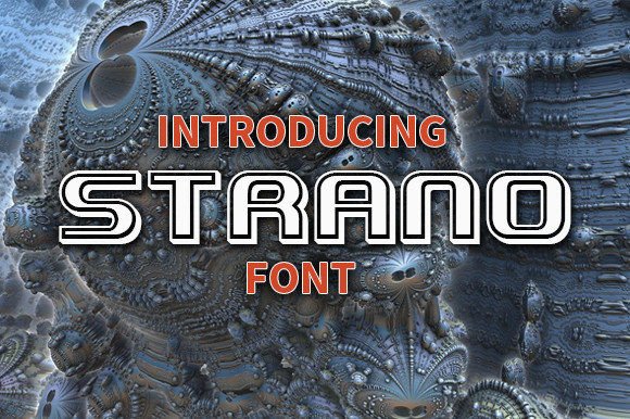 Strano: The Joyful Display Font for Handmade Creators