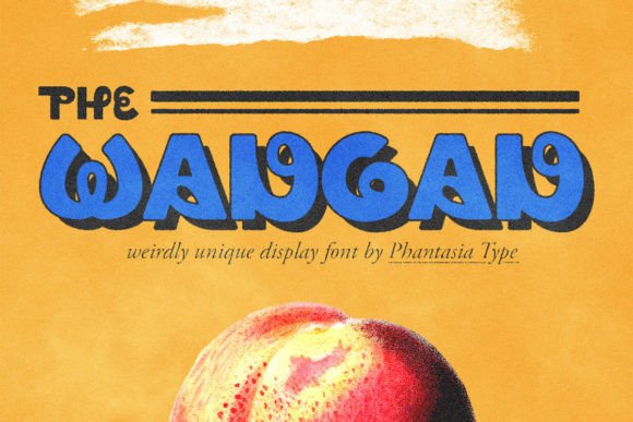 The Wangan: A Retro Display Font for Bold Branding